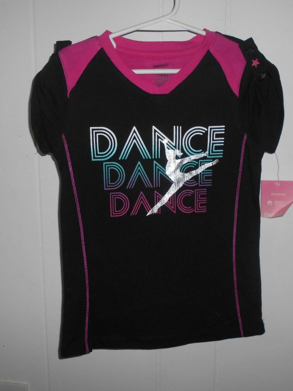 "DANCE" Shirt- NWT- Child 6-6x